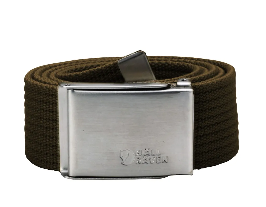 Fjällräven Canvas Belt Dark Olive