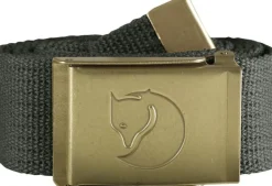 Fjällräven Canvas Brass Belt 4 cm Mountain Grey