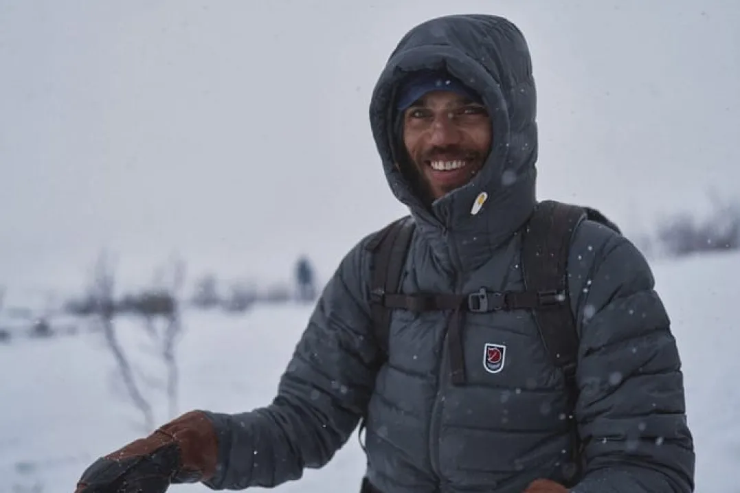Fjällräven Expedition Pack Down Hoodie Men's Navy