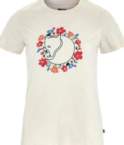 Fjällräven Fjällblomster Fox T-Shirt W Chalk White