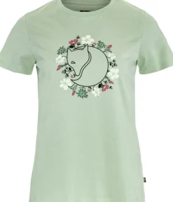 Fjällräven Fjällblomster Fox T-Shirt W Soft Jade