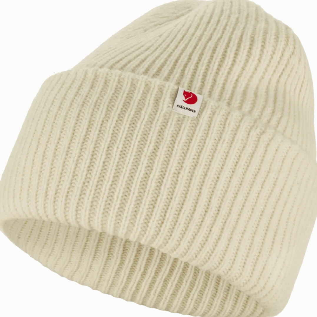 Fjällräven Fjällräven Heavy Beanie Chalk White