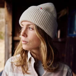 Fjällräven Fjällräven Heavy Beanie Chalk White