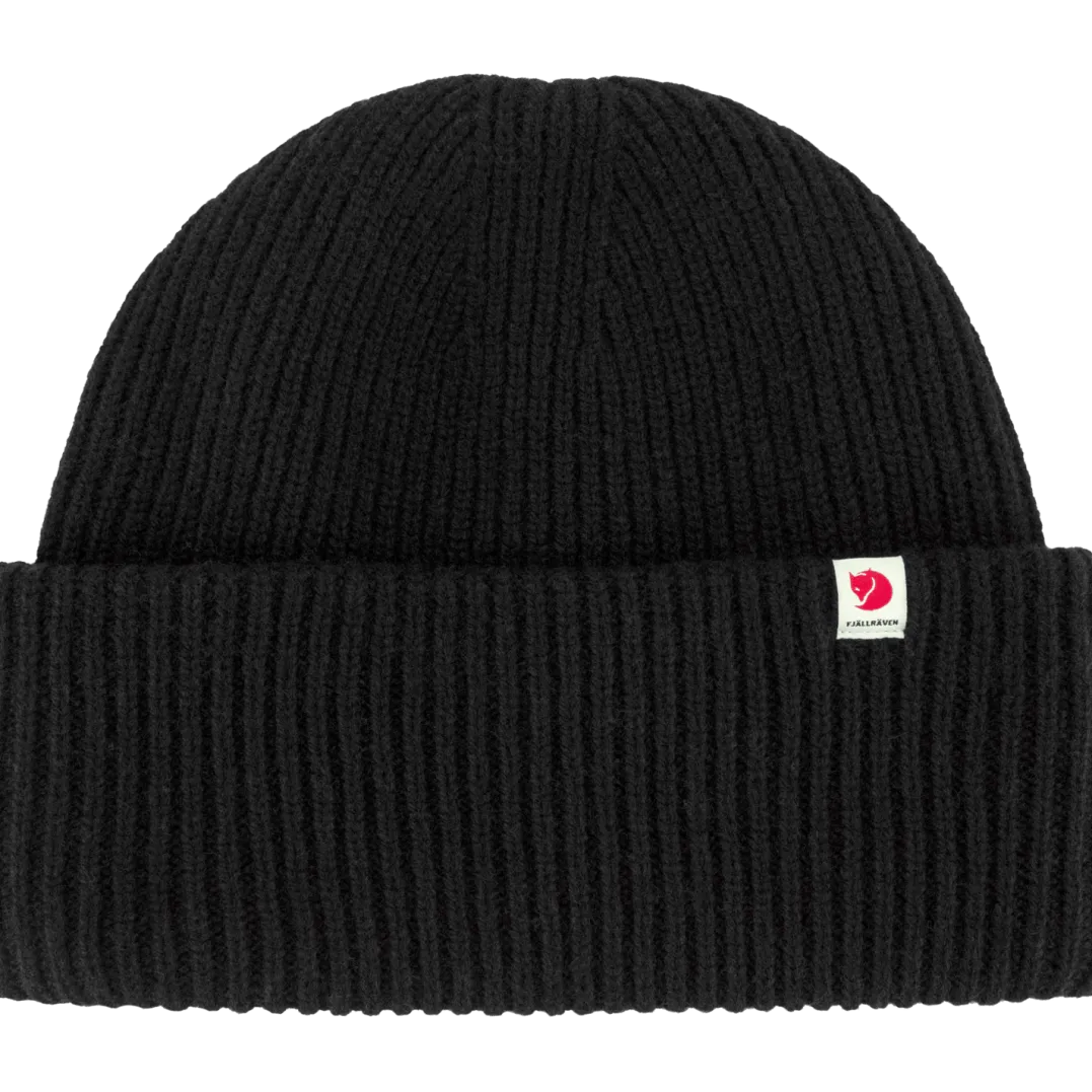 Fjällräven Fjällräven Heavy Beanie Black