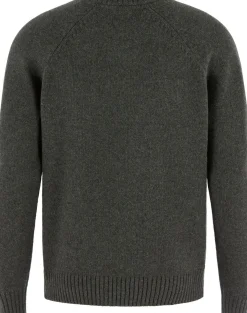 Fjällräven Fjällräven Logo Knit Sweater M Deep Forest