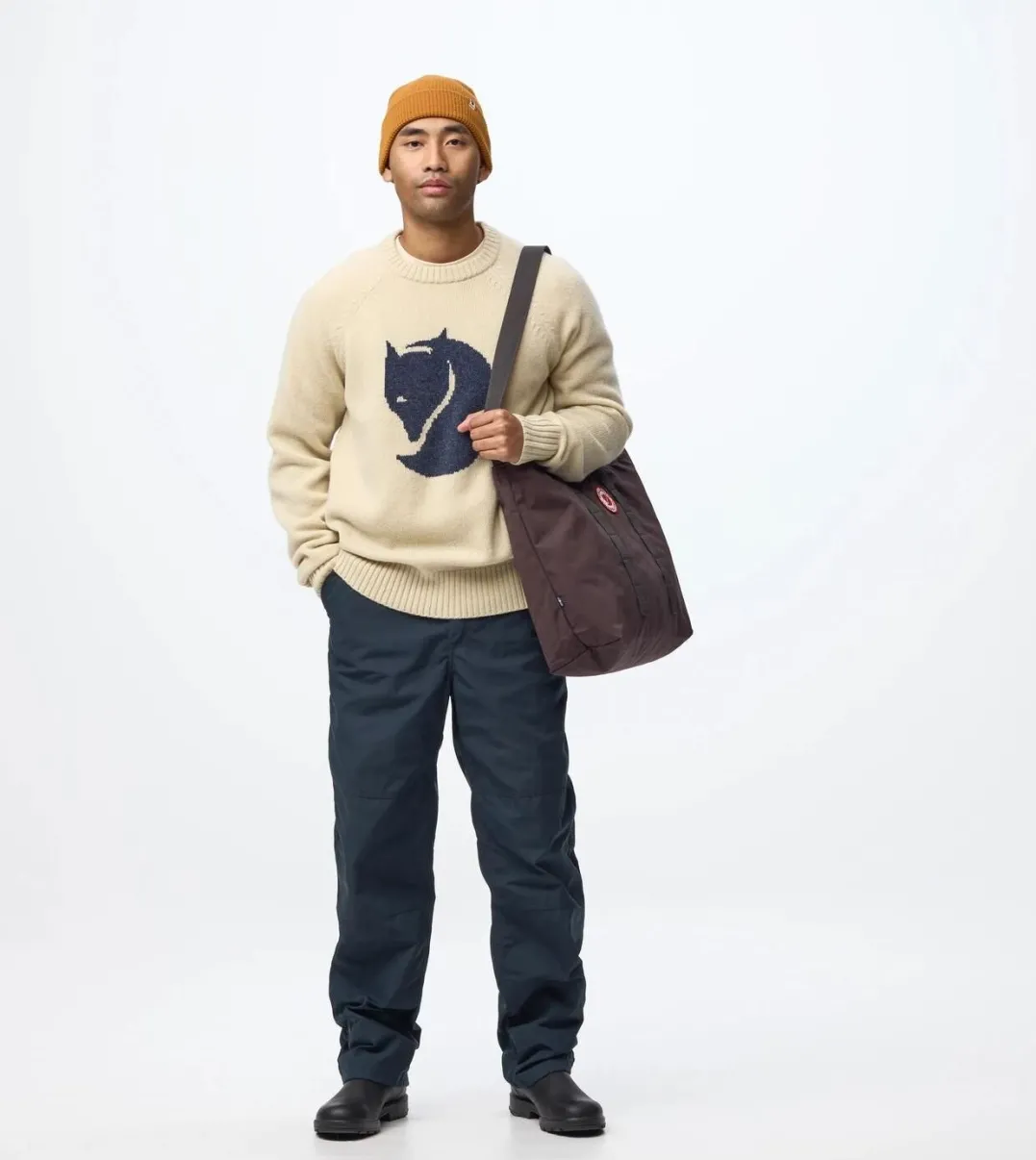 Fjällräven Fjällräven Logo Knit Sweater M Deep Forest