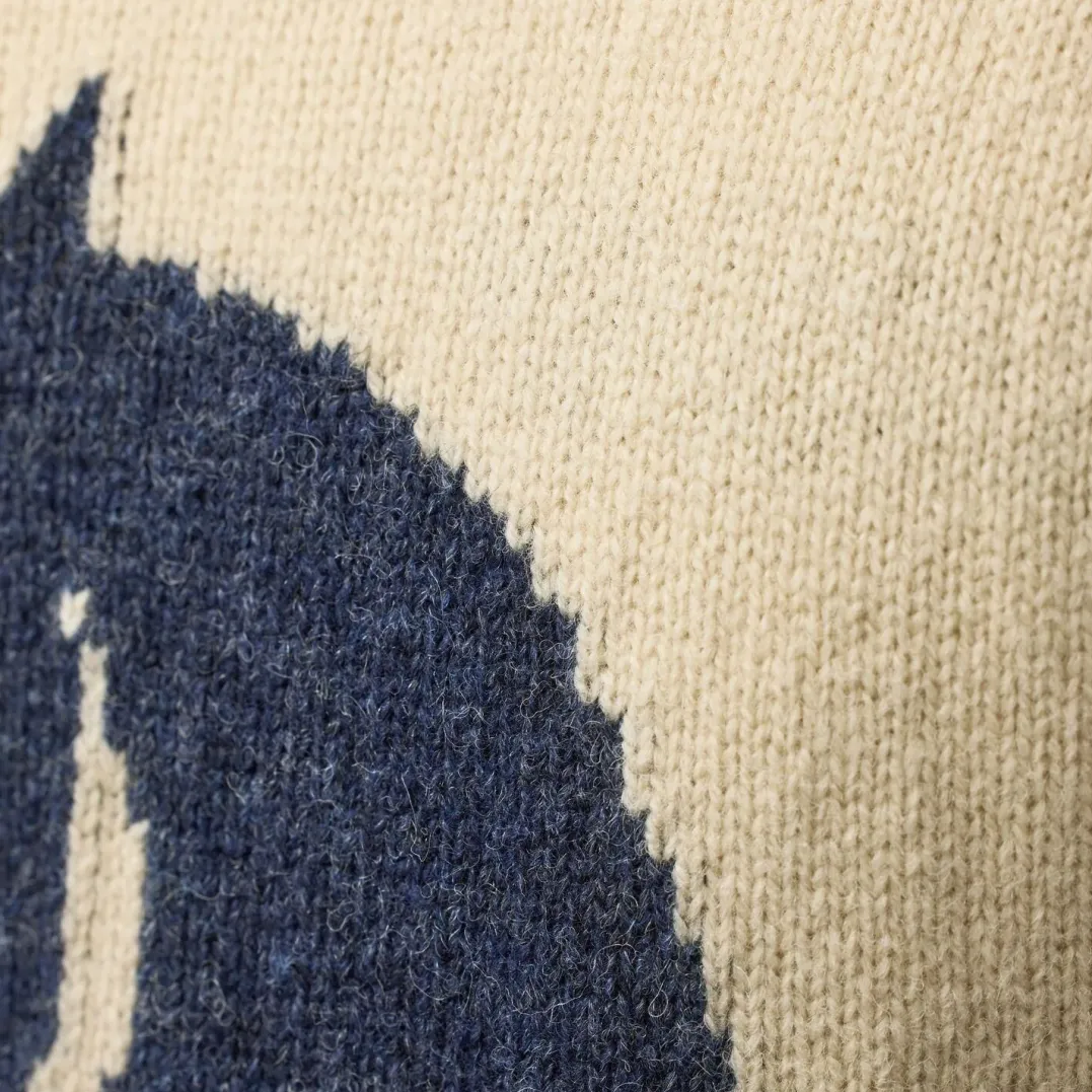 Fjällräven Fjällräven Logo Knit Sweater M Deep Forest