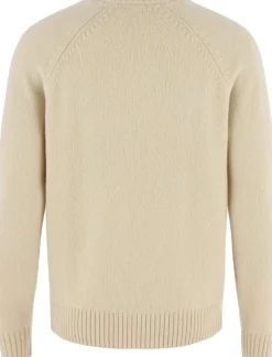 Fjällräven Fjällräven Logo Knit Sweater M Light Beige