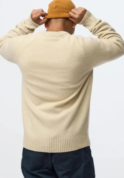 Fjällräven Fjällräven Logo Knit Sweater M Light Beige