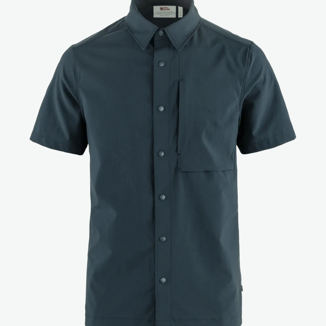 Fjällräven High Coast Pack Shirt Ss M Dark Navy