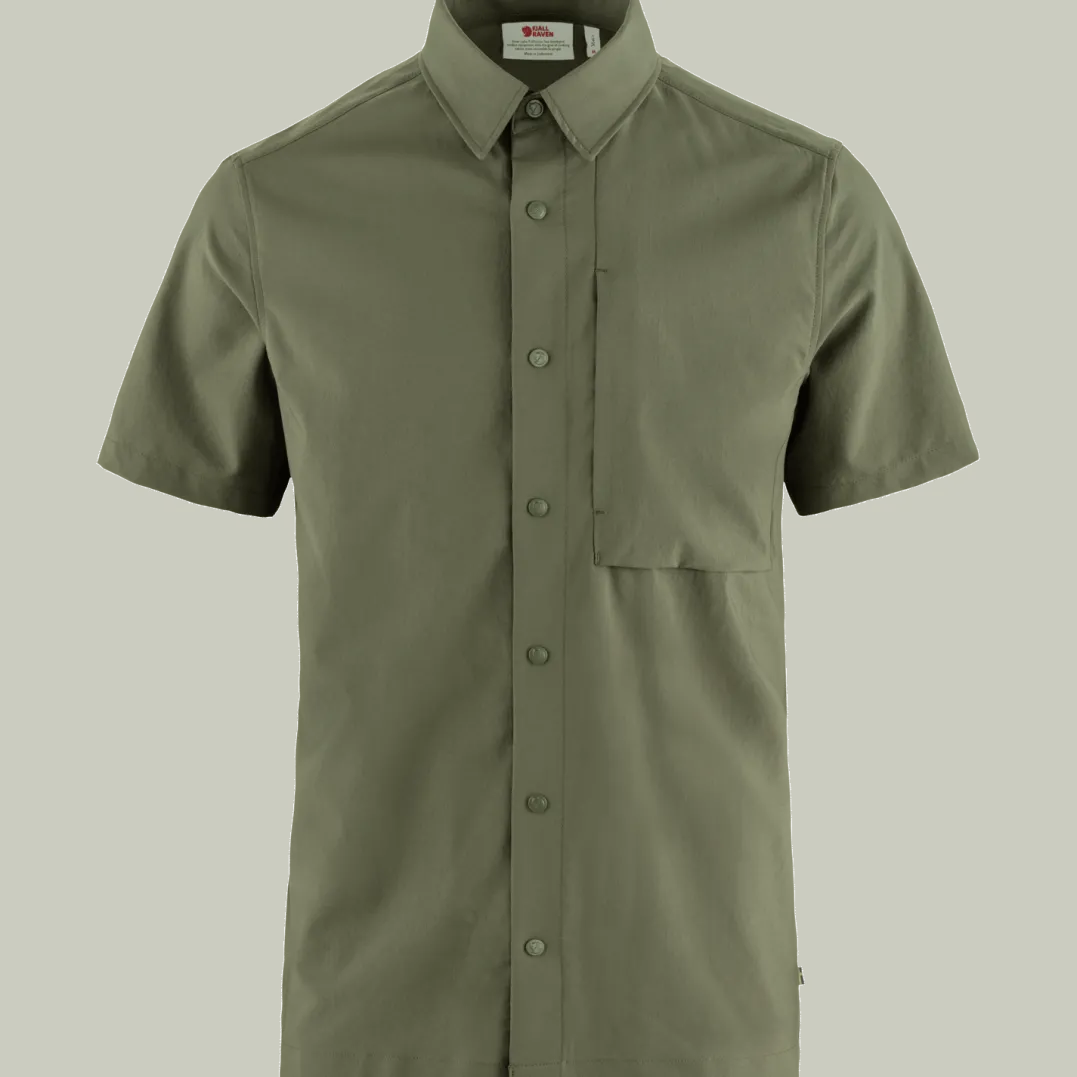 Fjällräven High Coast Pack Shirt Ss M Laurel Green