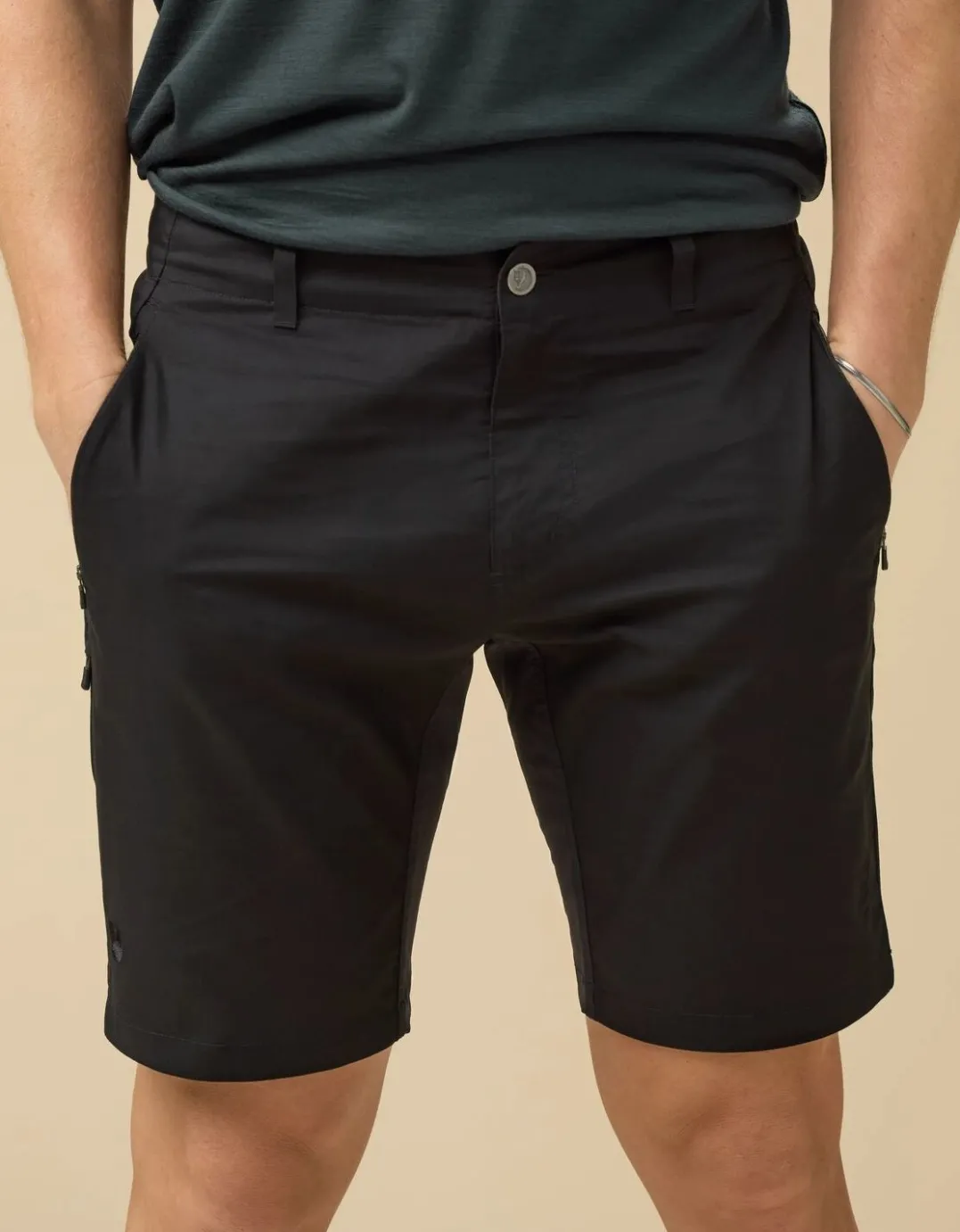 Fjällräven Hoja Hybrid Shorts M Navy