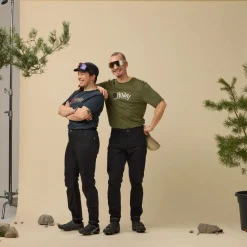 Fjällräven Hoja Hybrid Trousers M Black