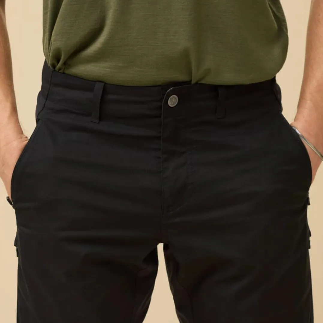 Fjällräven Hoja Hybrid Trousers M Black