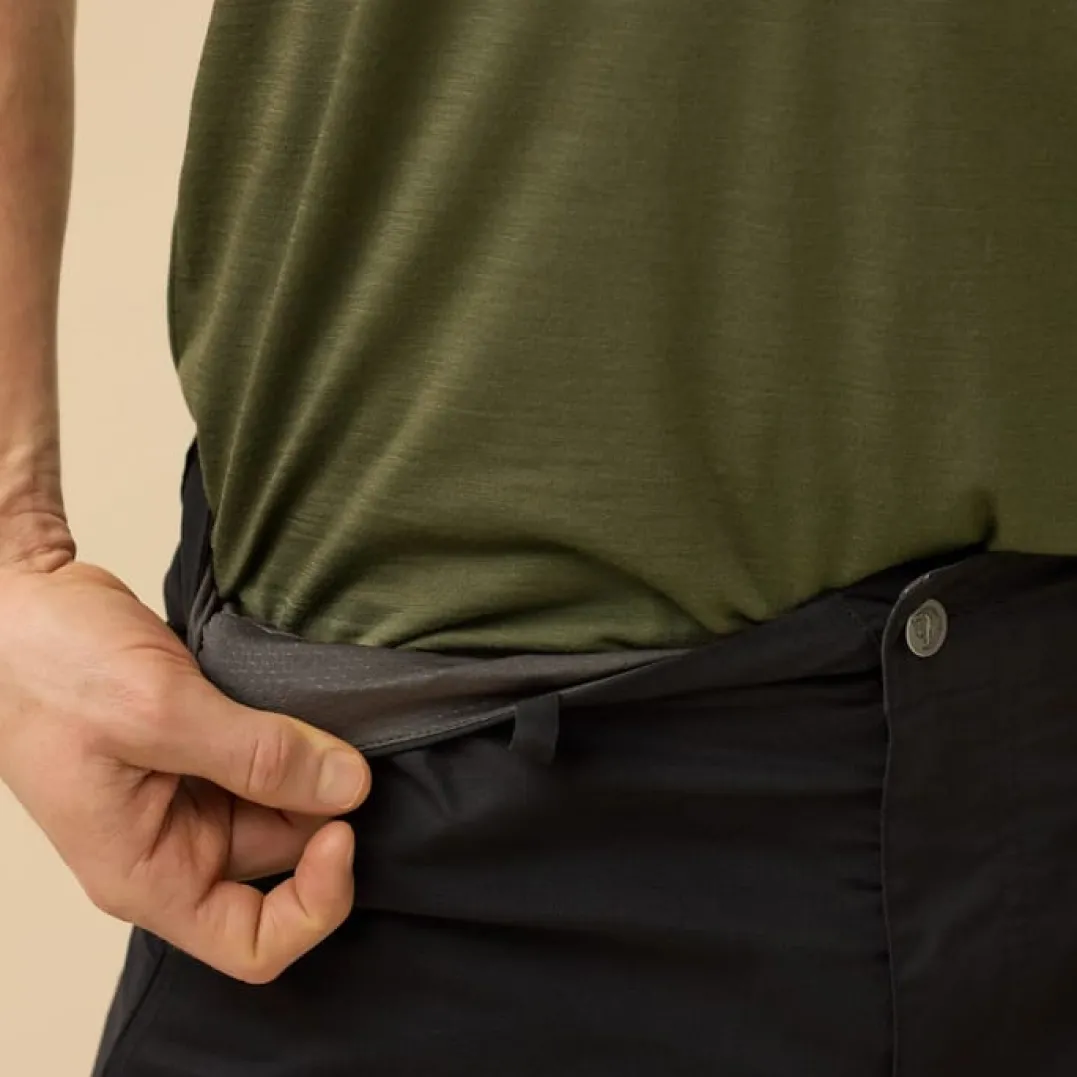 Fjällräven Hoja Hybrid Trousers M Black
