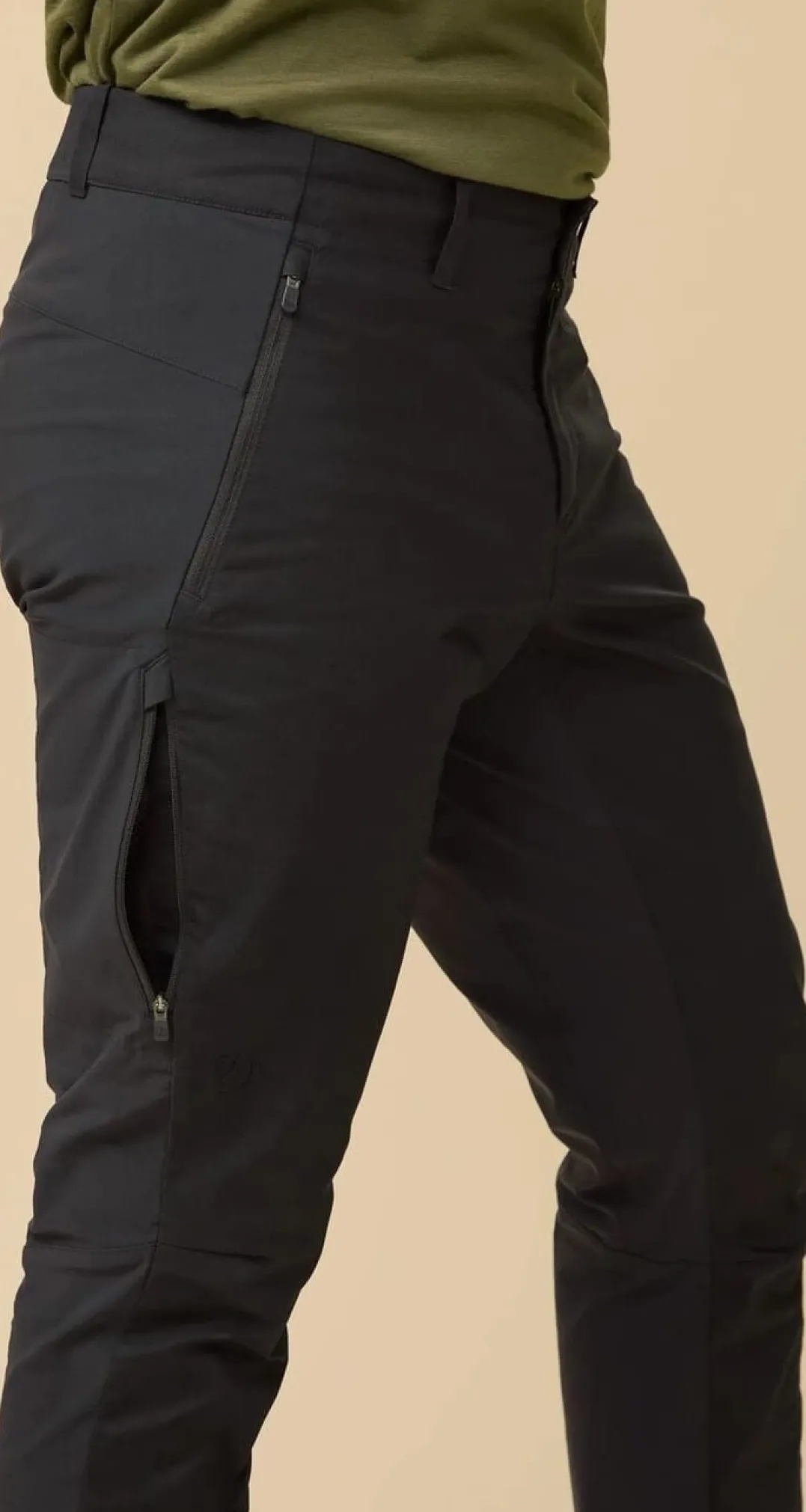 Fjällräven Hoja Hybrid Trousers M Navy