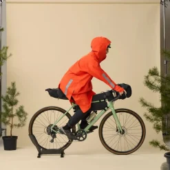 Fjällräven Hoja Rain Fox Poncho Flame Orange