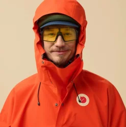 Fjällräven Hoja Rain Fox Poncho Flame Orange