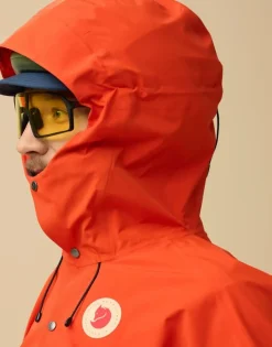 Fjällräven Hoja Rain Fox Poncho Flame Orange