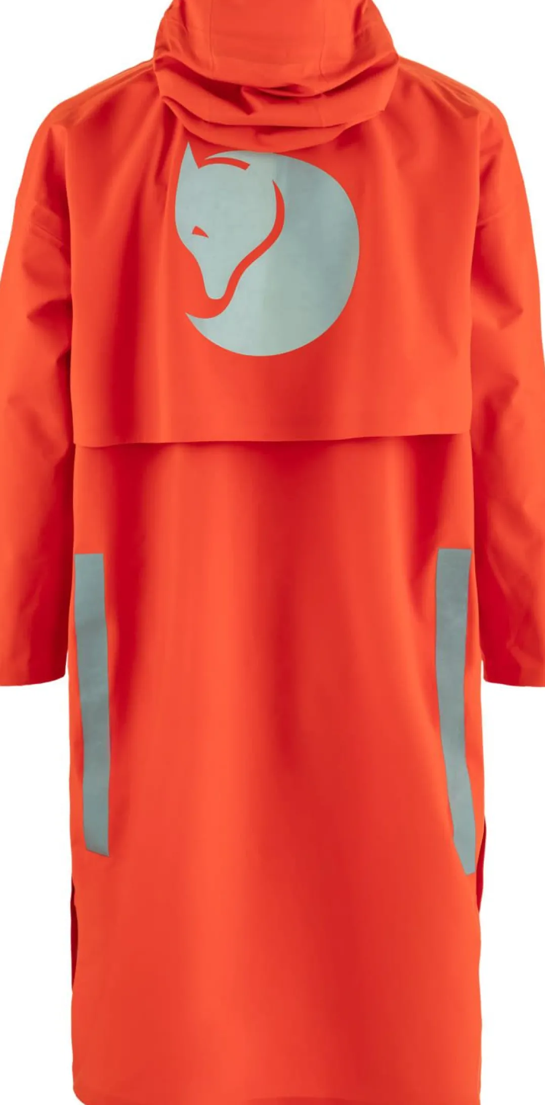 Fjällräven Hoja Rain Fox Poncho Flame Orange