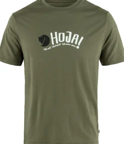 Fjällräven Hoja Wool T-Shirt M Laurel Green