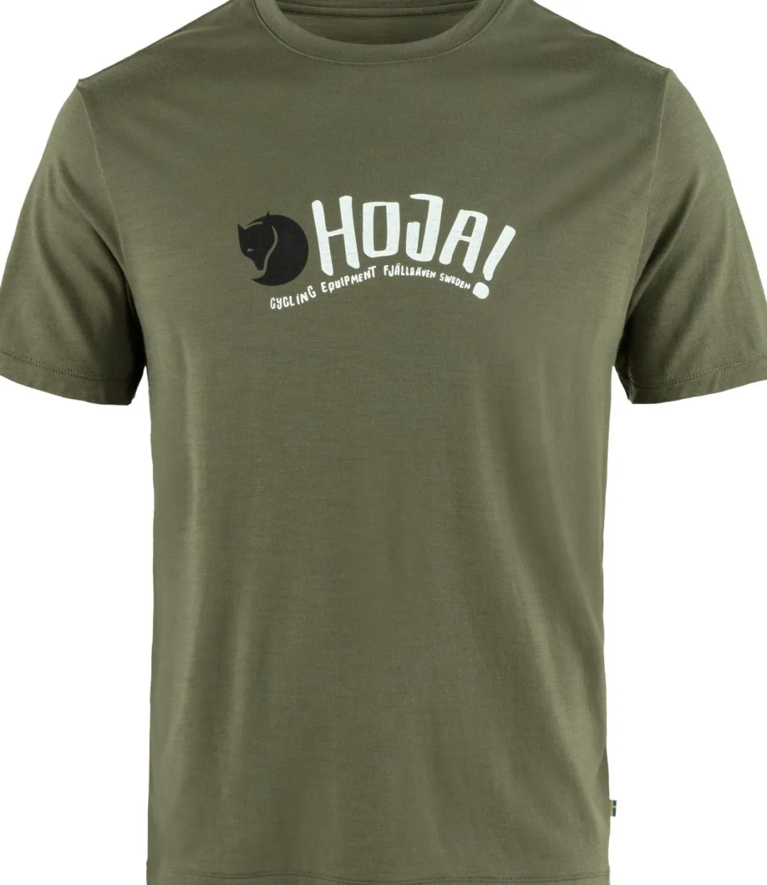 Fjällräven Hoja Wool T-Shirt M Laurel Green