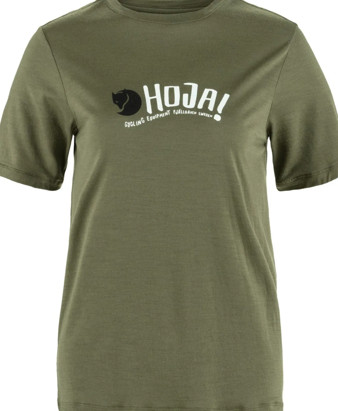 Fjällräven Hoja Wool T-Shirt W Laurel Green