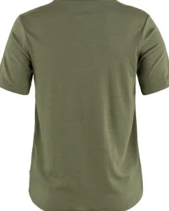 Fjällräven Hoja Wool T-Shirt W Laurel Green