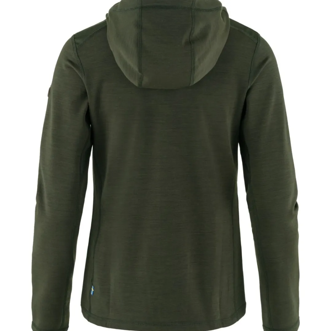 Fjällräven Keb Fleece Hoodie W Deep Forest