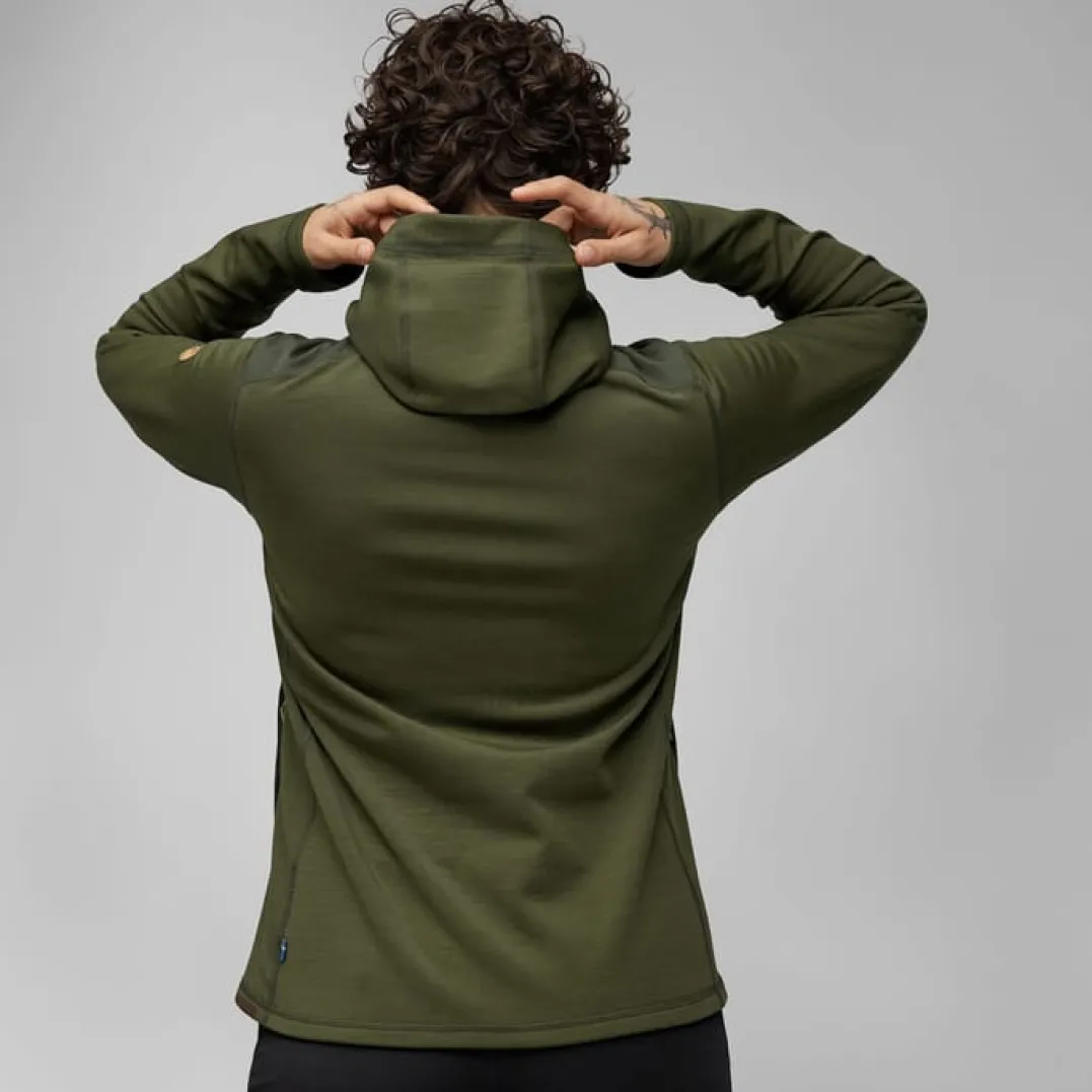 Fjällräven Keb Fleece Hoodie W Deep Forest