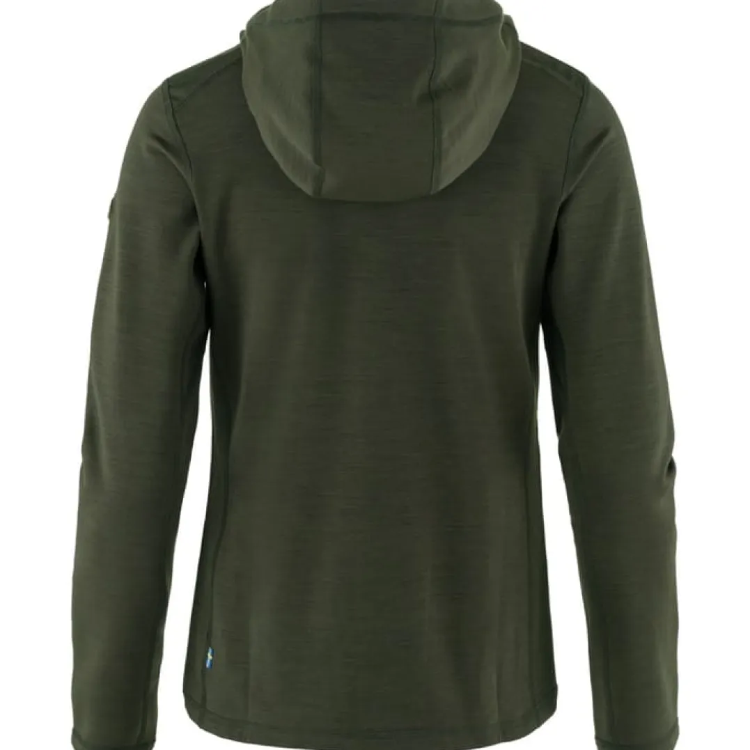 Fjällräven Keb Fleece Hoodie W Deep Forest