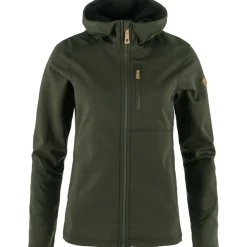 Fjällräven Keb Fleece Hoodie W Deep Forest