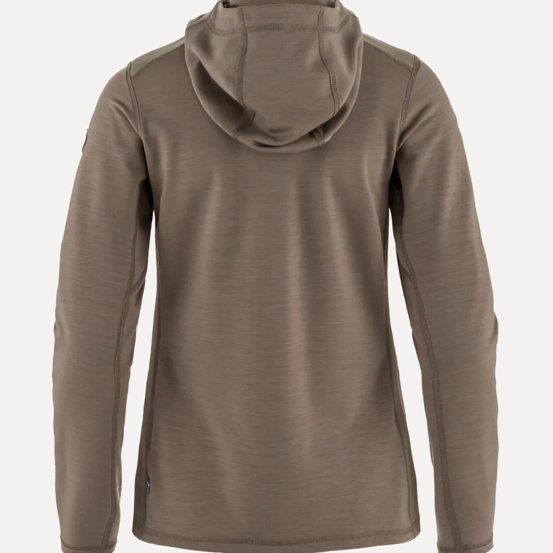 Fjällräven Keb Fleece Hoodie W Suede Brown