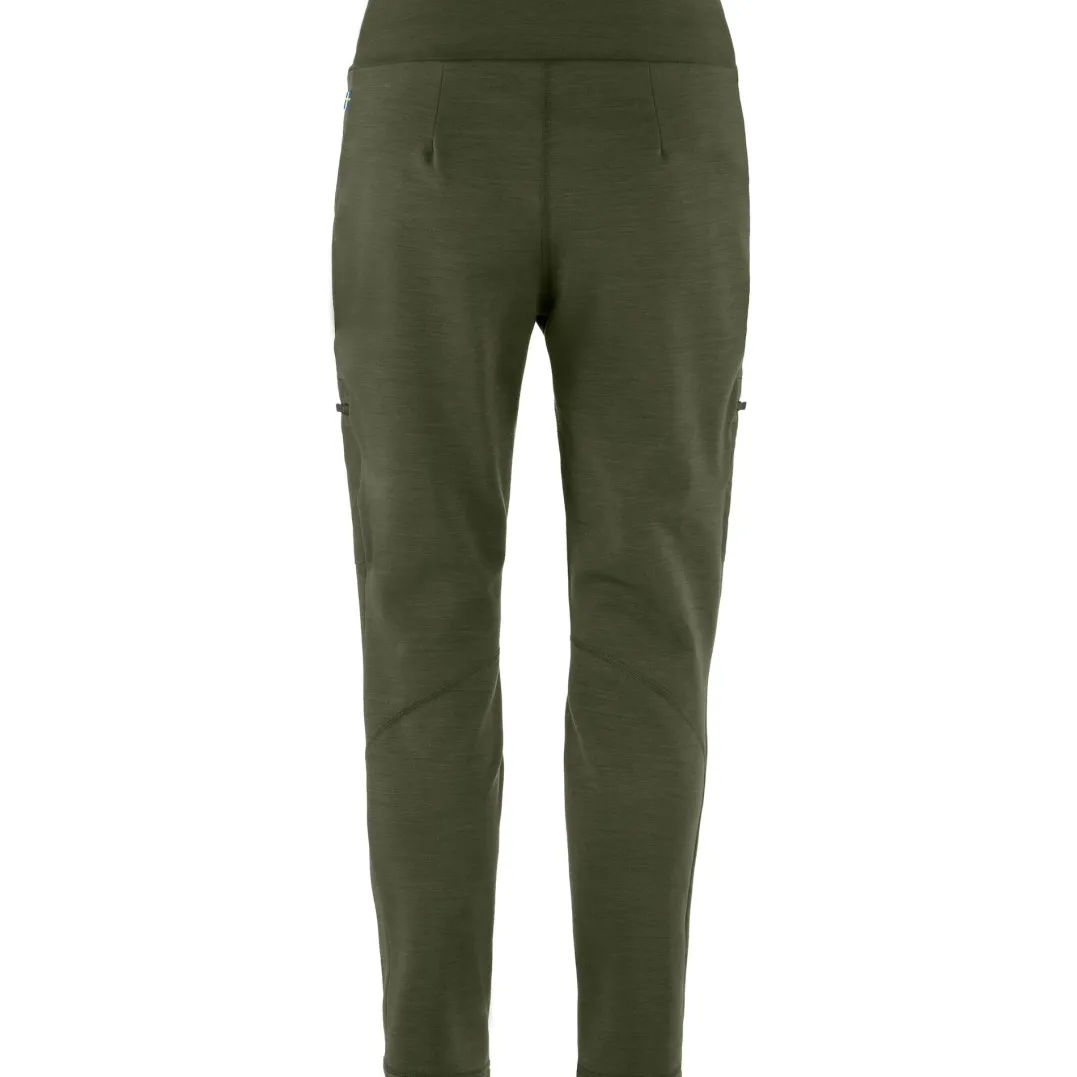 Fjällräven Keb Fleece Trousers W Deep Forest