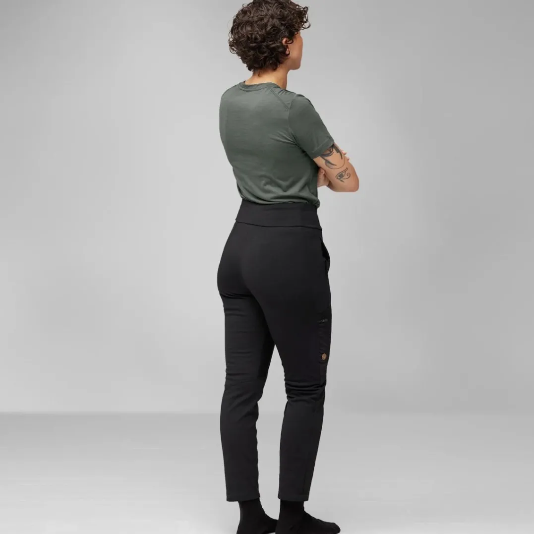 Fjällräven Keb Fleece Trousers W Deep Forest