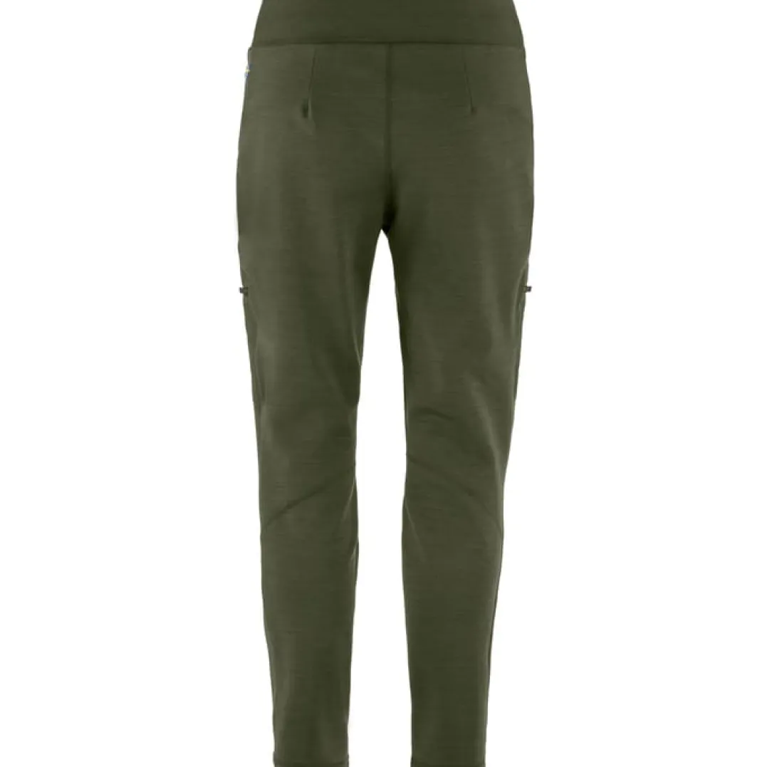 Fjällräven Keb Fleece Trousers W Deep Forest