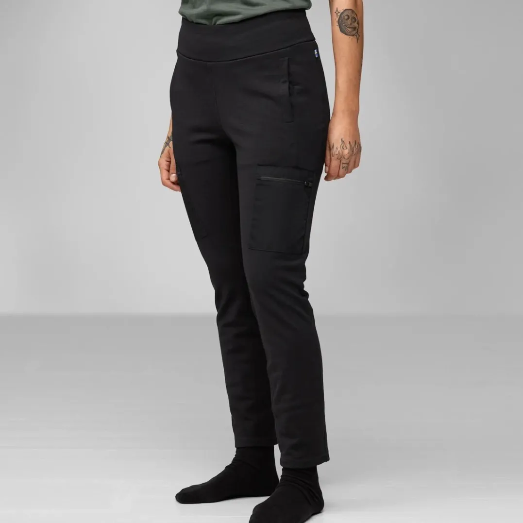 Fjällräven Keb Fleece Trousers W Deep Forest