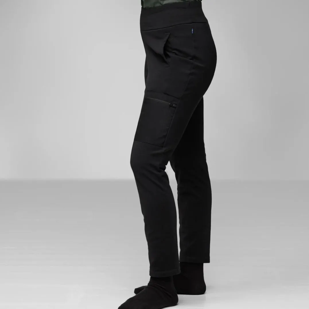 Fjällräven Keb Fleece Trousers W Deep Forest