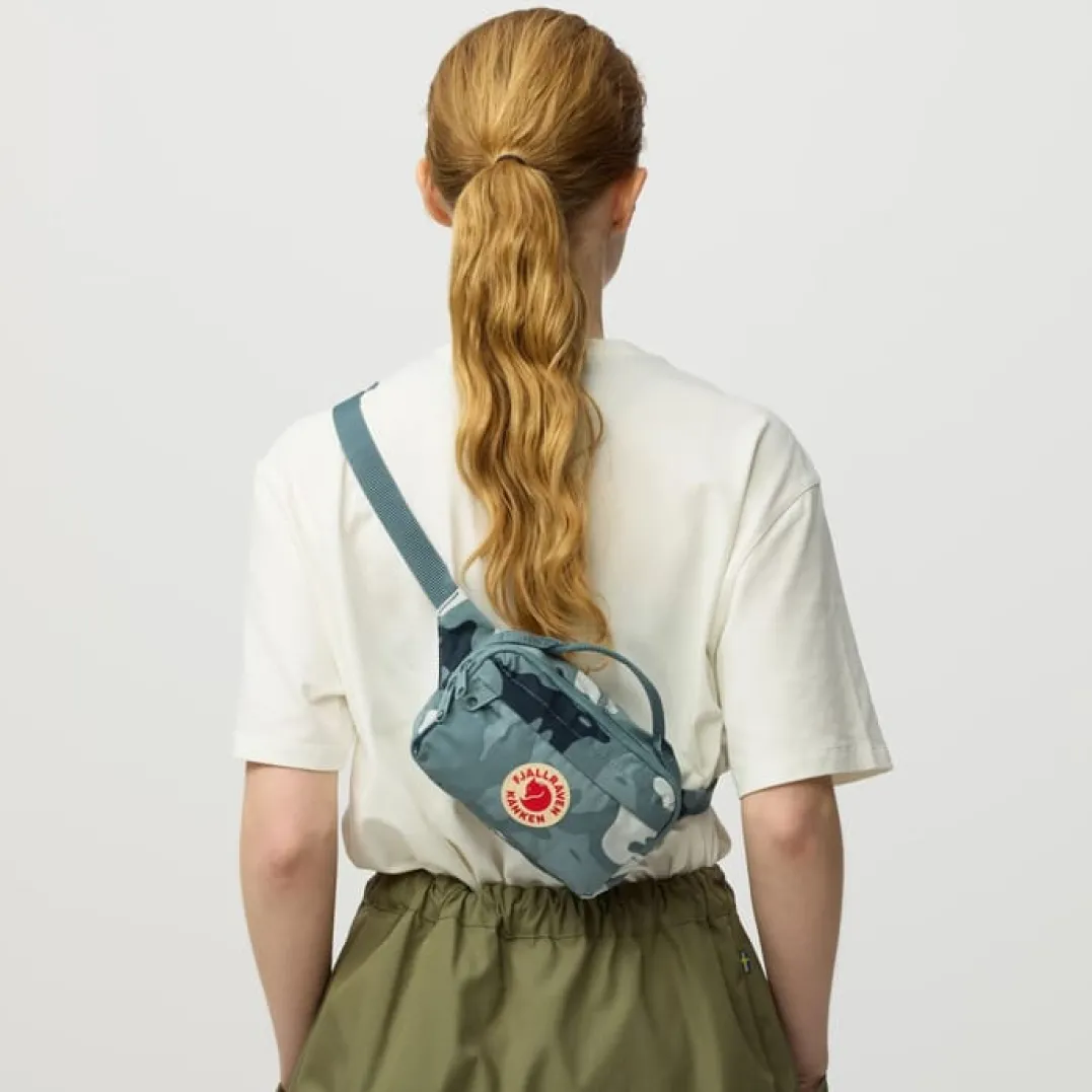 Fjällräven Kånken Graphics Hip Pack Chalkrose-hidden Animals