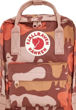 Fjällräven Kånken Graphics Mini Chalkrose-hidden Animals
