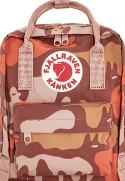 Fjällräven Kånken Graphics Mini Chalkrose-hidden Animals