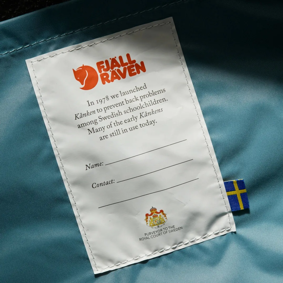 Fjällräven Kånken Graphics Nimbus Blue-hidden Animals