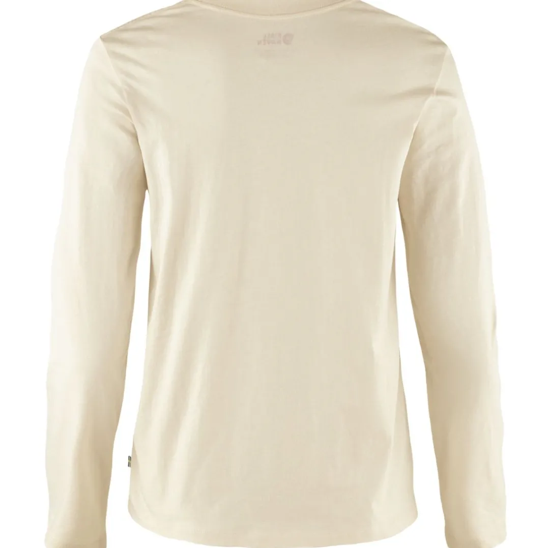Fjällräven 1960 Logo T-Shirt Ls W Chalk White