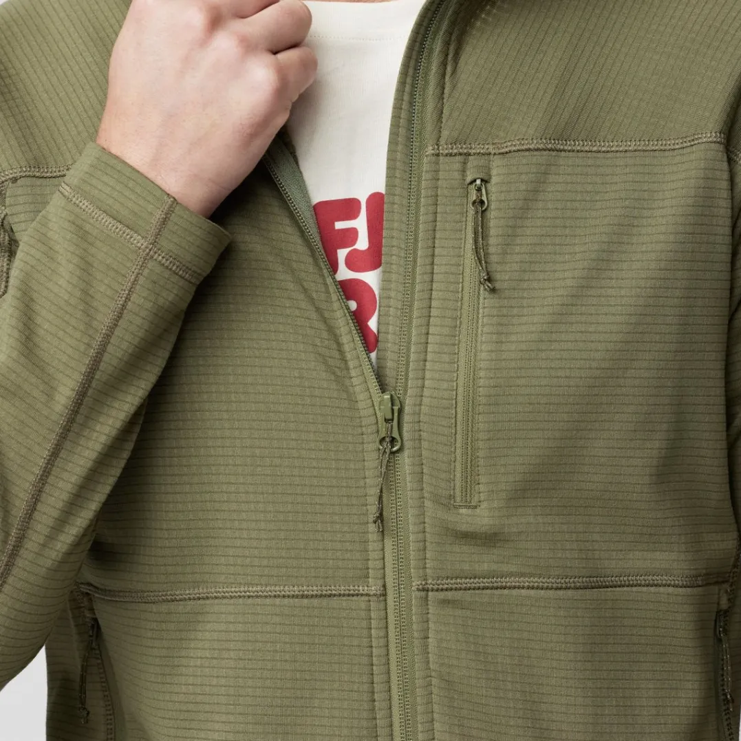 Fjällräven Men's Abisko Lite Fleece Jacket Black