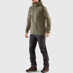 Fjällräven Men's Abisko Lite Trekking Jacket Dark Grey/Black