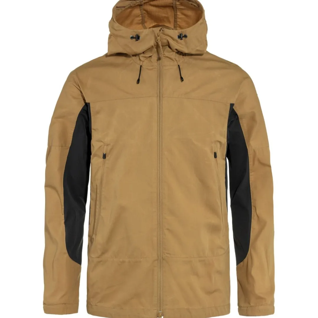 Fjällräven Men's Abisko Lite Trekking Jacket Buckwheat Brown/Dark Grey
