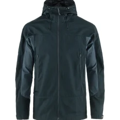 Fjällräven Men's Abisko Lite Trekking Jacket Dark Navy-Mountain Blue