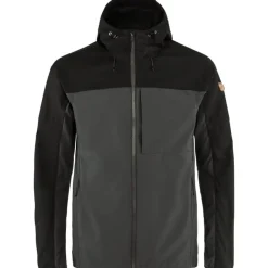 Fjällräven Men's Abisko Midsummer Jacket Dark Grey-Black