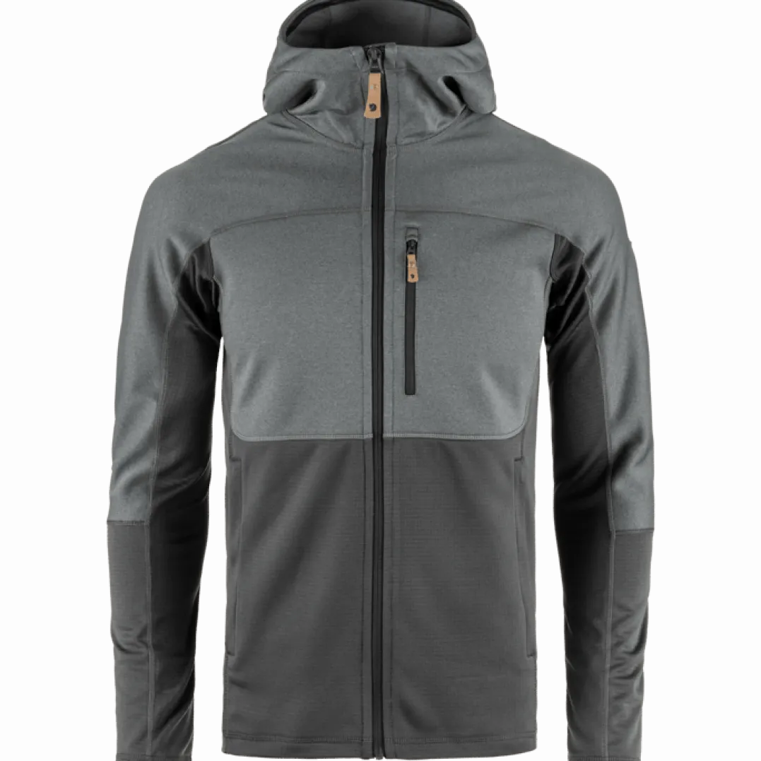 Fjällräven Men's Abisko Trail Fleece Iron Grey-Grey