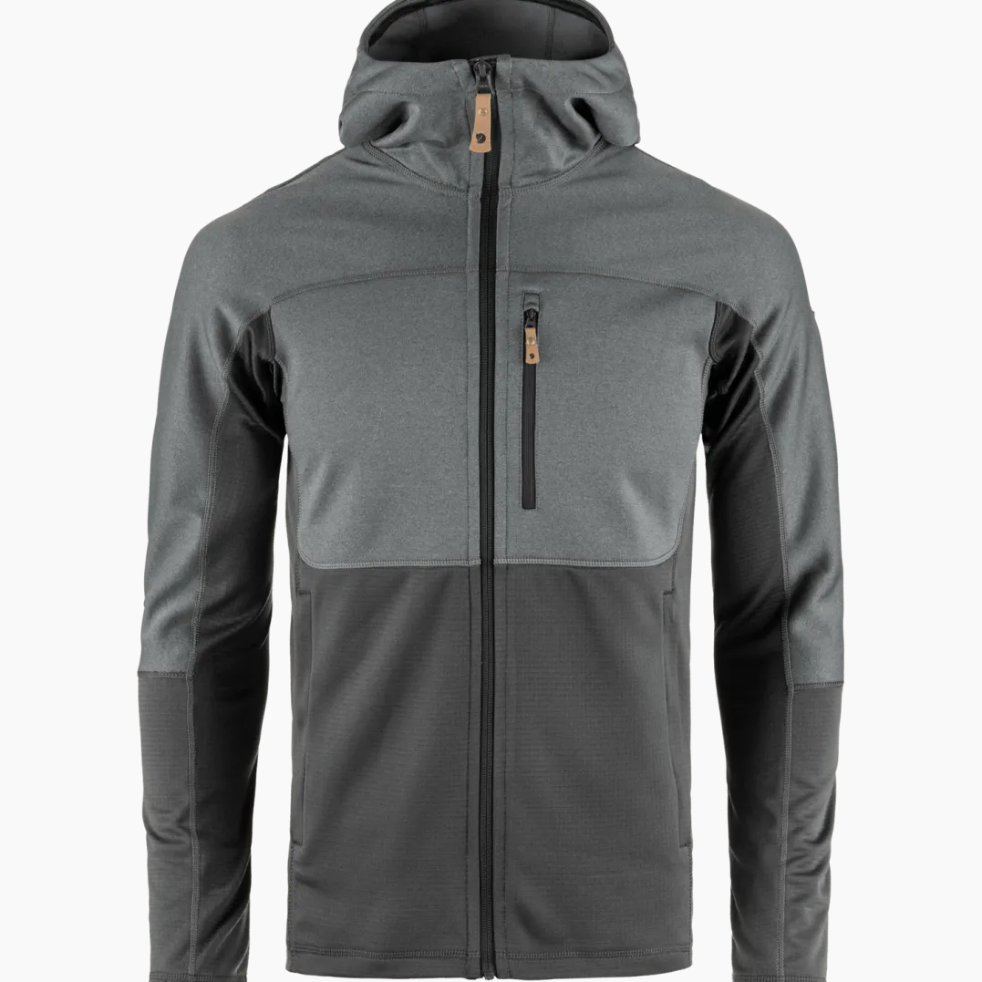 Fjällräven Men's Abisko Trail Fleece Iron Grey-Grey
